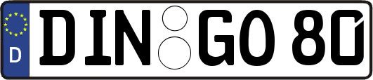 DIN-GO80