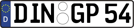DIN-GP54