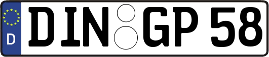 DIN-GP58
