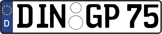 DIN-GP75