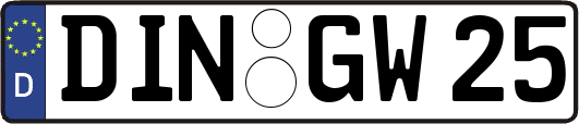 DIN-GW25