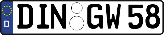 DIN-GW58