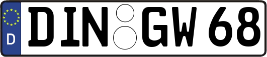 DIN-GW68