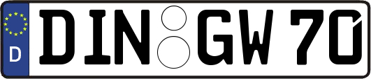 DIN-GW70