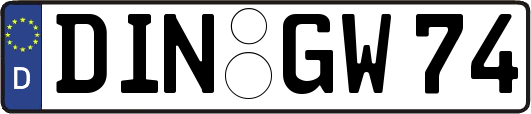 DIN-GW74