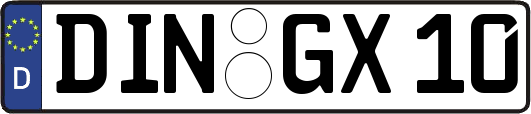 DIN-GX10