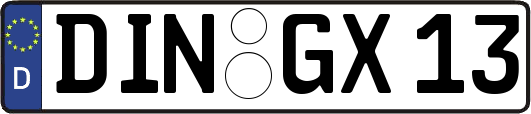 DIN-GX13