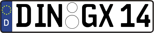 DIN-GX14