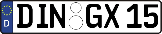 DIN-GX15