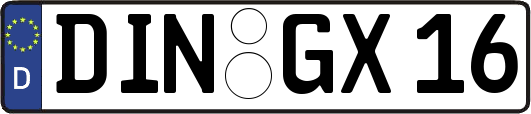 DIN-GX16