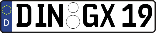 DIN-GX19