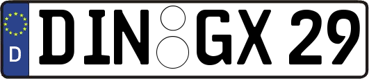 DIN-GX29