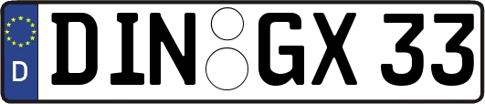 DIN-GX33