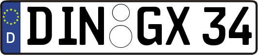 DIN-GX34