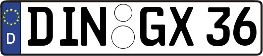 DIN-GX36