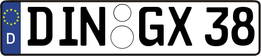 DIN-GX38