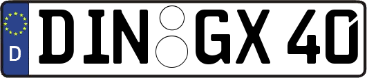 DIN-GX40