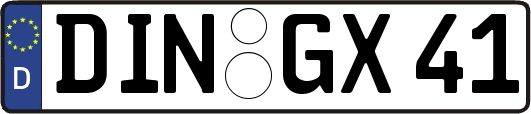 DIN-GX41