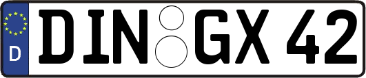 DIN-GX42