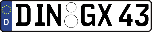 DIN-GX43