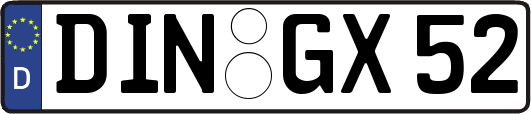 DIN-GX52