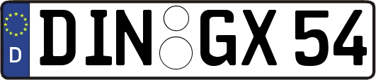 DIN-GX54