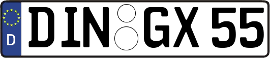 DIN-GX55