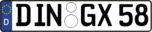 DIN-GX58