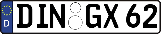 DIN-GX62