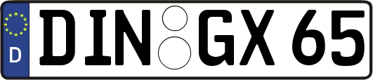 DIN-GX65