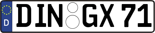 DIN-GX71