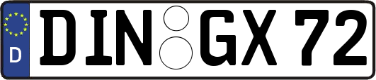 DIN-GX72