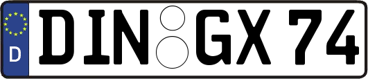 DIN-GX74