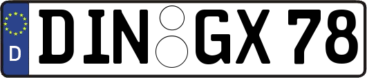 DIN-GX78
