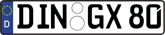 DIN-GX80