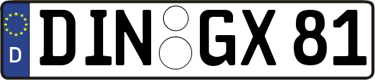 DIN-GX81