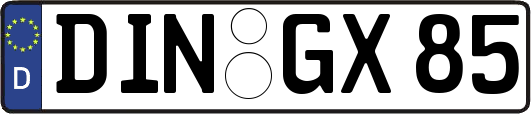 DIN-GX85