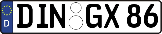 DIN-GX86