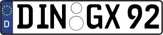 DIN-GX92