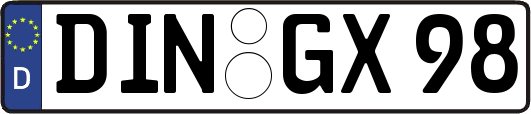 DIN-GX98