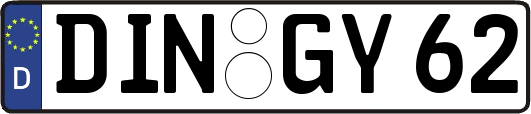 DIN-GY62