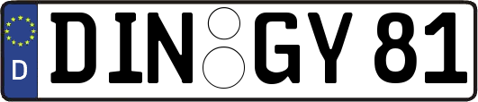DIN-GY81
