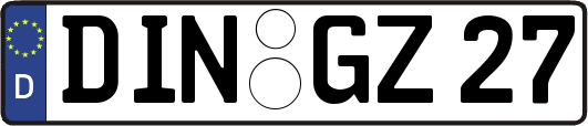 DIN-GZ27