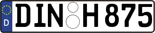 DIN-H875