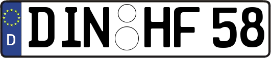 DIN-HF58