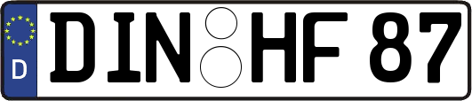 DIN-HF87