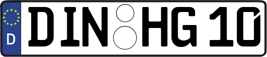 DIN-HG10
