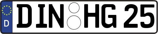 DIN-HG25