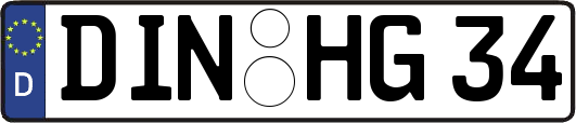 DIN-HG34
