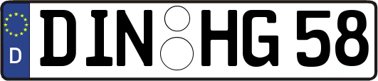DIN-HG58